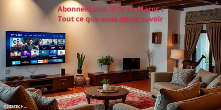 Abonnements IPTV en Maroc : Tout ce que vous devez savoir