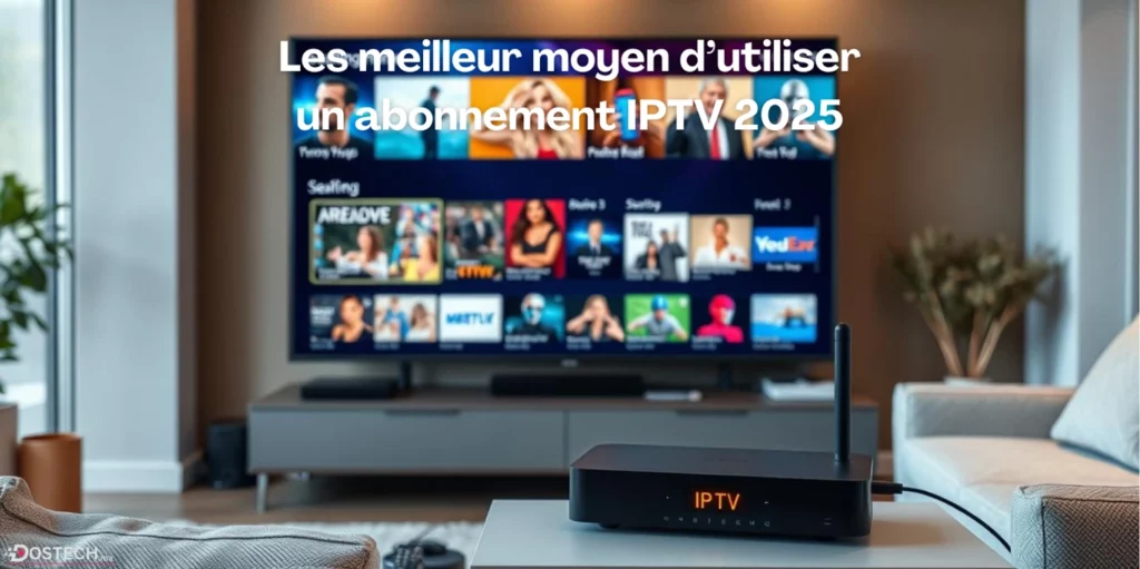Les-meilleur-moyen-d’utiliser-un-abonnement-IPTV-2025