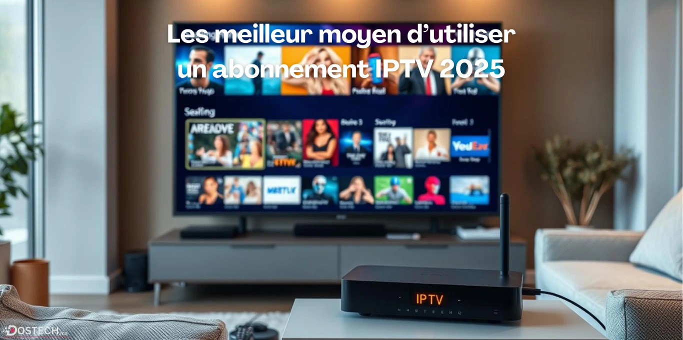 Les-meilleur-moyen-d’utiliser-un-abonnement-IPTV-2025